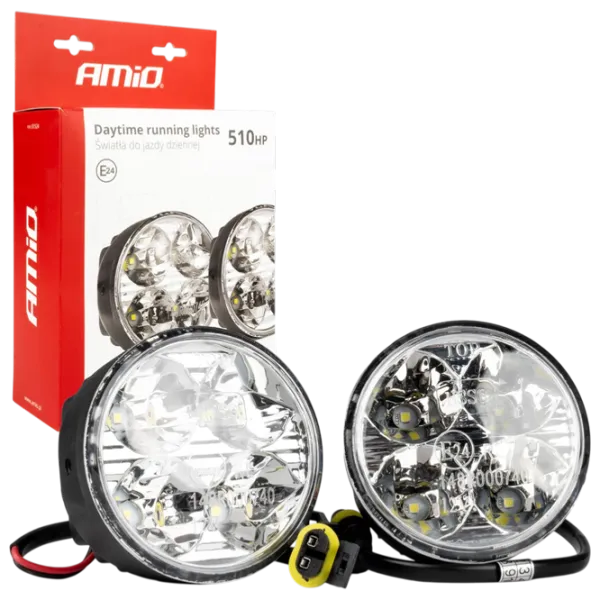 Lanternă de ghidare Amio DRL 510HP LED / / / 11 W /  photo 1 Lanternă de ghidare Amio DRL 510HP LED / / / 11 W /  photo 1
