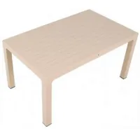 Садовый стол Hydro-S Rattan Прямоугольный / Beige Бежевый photo 2
