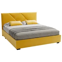 Кровать My-Style my-Mira 90 x 200 см / Фанера / Желтый