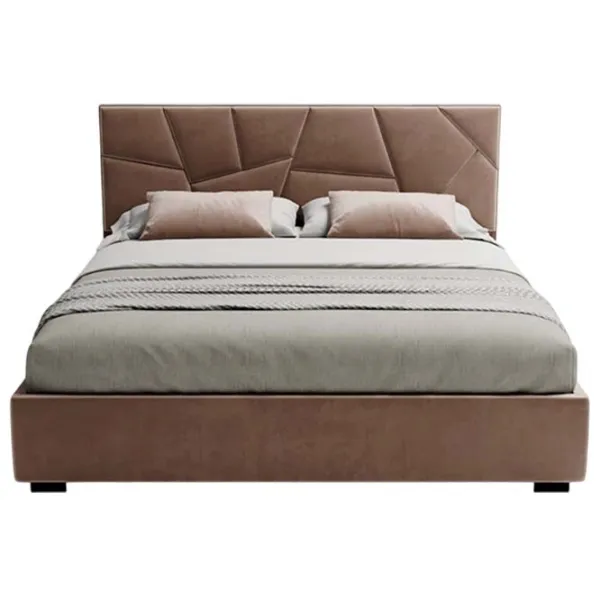 Кровать My-Style my-Bella 200 x 200 см / Фанера / Коричневый photo 3