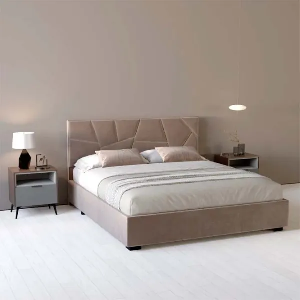 Кровать My-Style my-Bella 200 x 200 см / Фанера / Коричневый photo 4