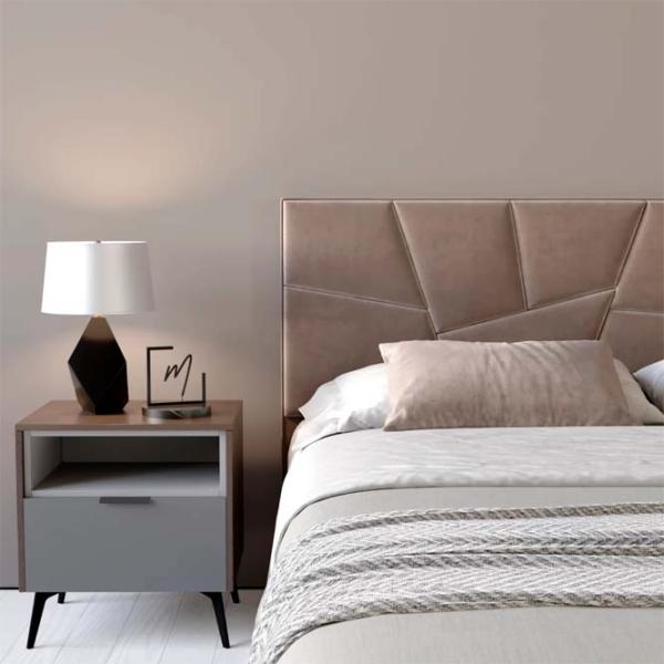 Кровать My-Style my-Bella 200 x 200 см / Фанера / Коричневый photo 6