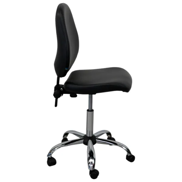 Fotoliu de birou DecoPrim Medico GTS V-4 ECO Piele/ Black  photo 2