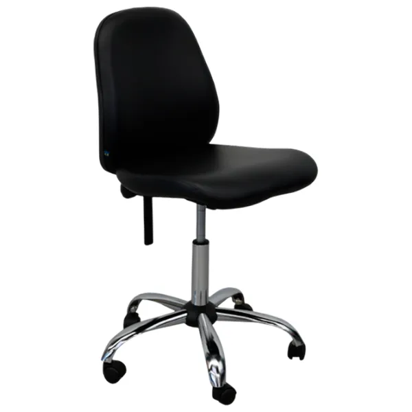 Fotoliu de birou DecoPrim Medico GTS V-4 ECO Piele/ Black  photo 4