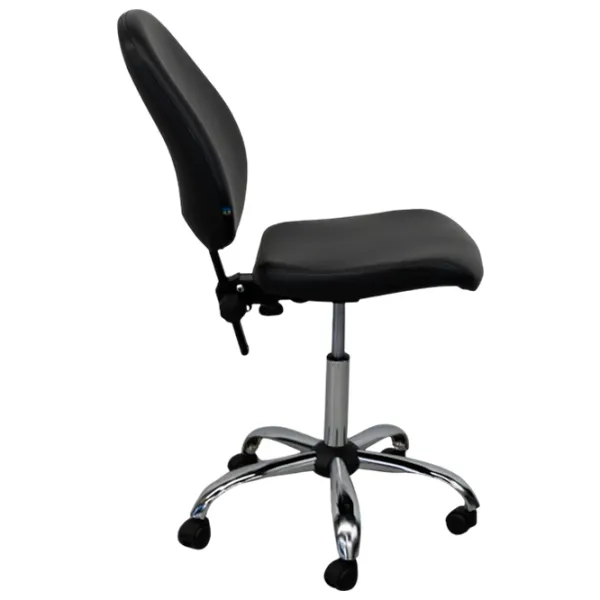 Fotoliu de birou DecoPrim Medico GTS V-4 ECO Piele/ Black  photo 5