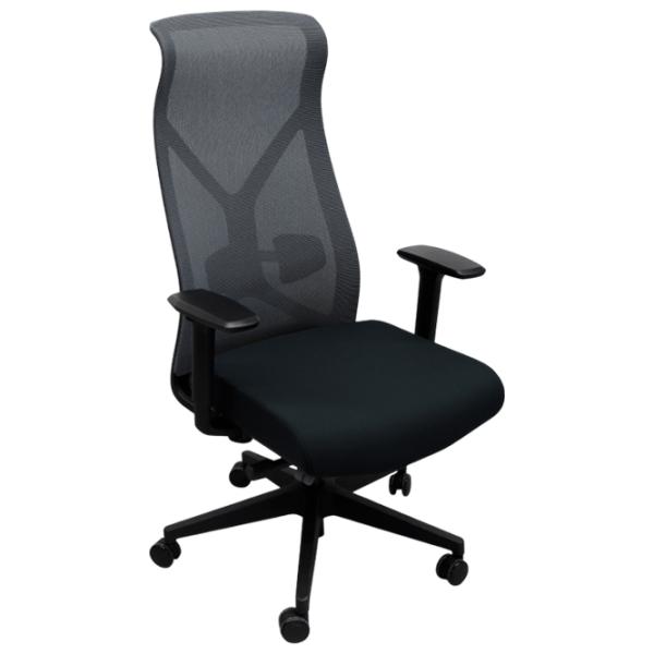 Fotoliu de birou DecoPrim 8010A Placaj / Black  photo 1