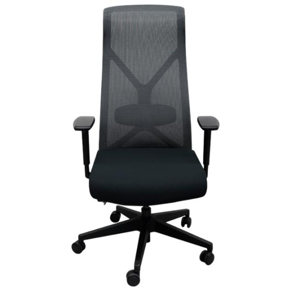 Fotoliu de birou DecoPrim 8010A Placaj / Black  photo 2