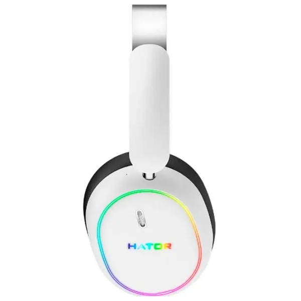 Căști Hator Phoenix 2 Black White Fără fir/ Gaming photo 4