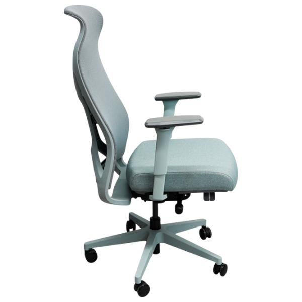 Fotoliu de birou DecoPrim 8010A Placaj / Glacier Blue  photo 2