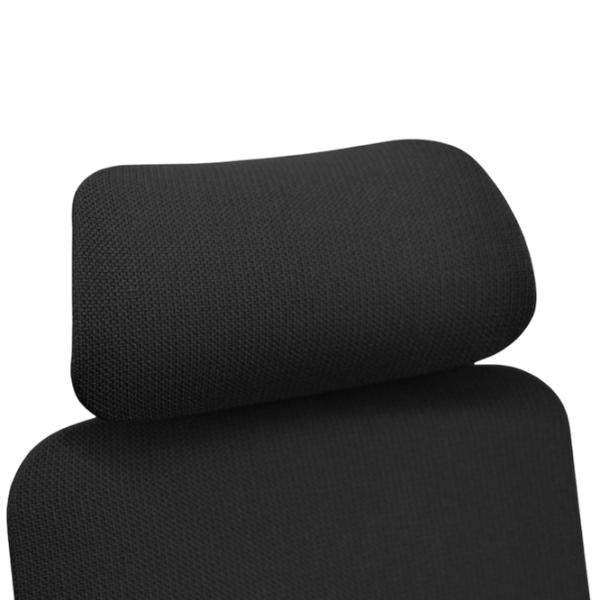 Fotoliu de birou DecoPrim Nelson Placaj / Black  photo 2