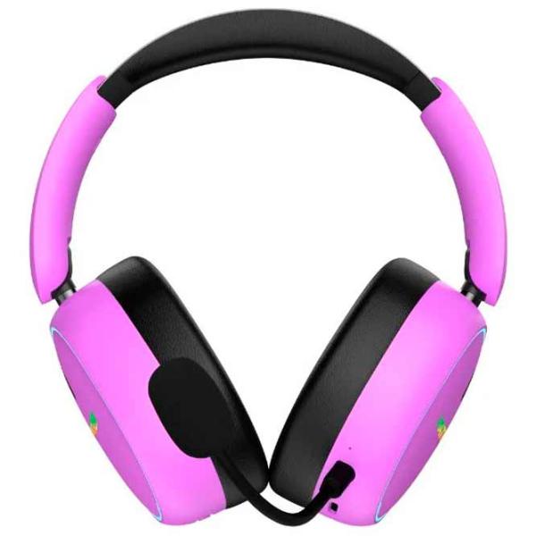 Наушники Hator Phoenix 2 Черный Пурпурный Беспроводные/ Игровой photo 2 Наушники Hator Phoenix 2 Черный Пурпурный Беспроводные/ Игровой photo 2
