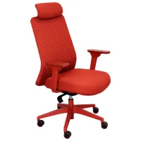 Fotoliu de birou DecoPrim Gino Stofă/ Red 