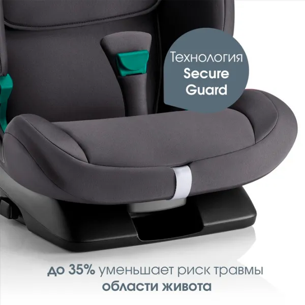 Детское автокресло Britax-Römer EVOLVAFIX  15 месяцев - 12 лет / 36 кг / Полуночный серый photo 8