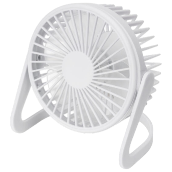 Ventilator Platinet PTF322W 5 W / Portabil / White photo 3