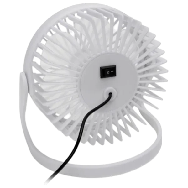 Ventilator Platinet PTF322W 5 W / Portabil / White photo 5