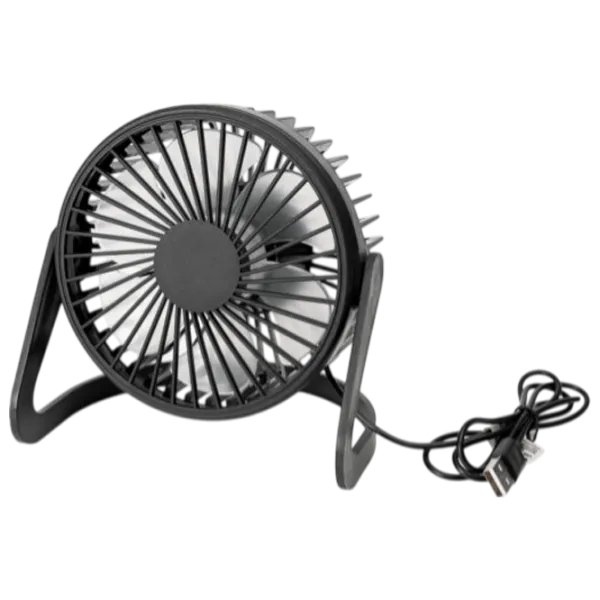 Ventilator Platinet PTF322B 5 W / Portabil / Black photo 1