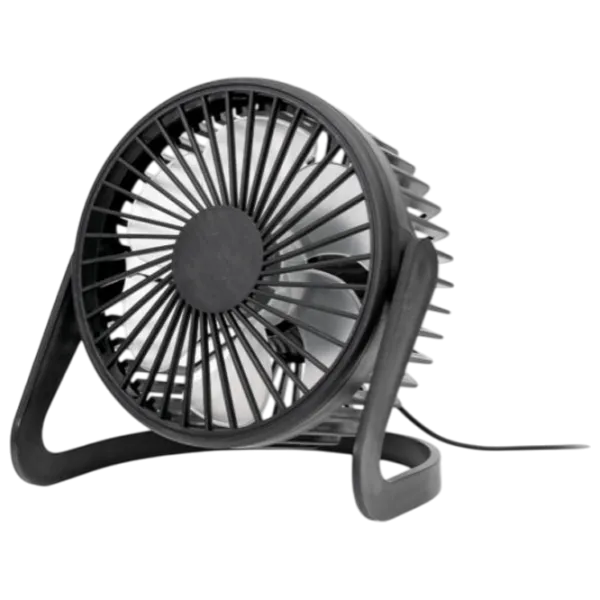 Ventilator Platinet PTF322B 5 W / Portabil / Black photo 2