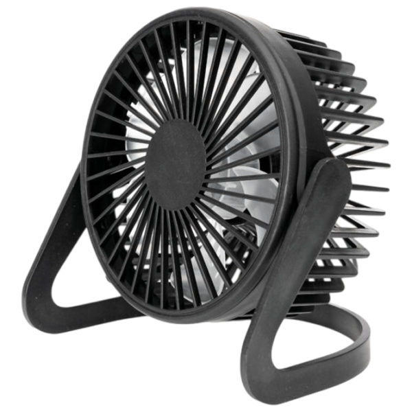 Ventilator Platinet PTF322B 5 W / Portabil / Black photo 4