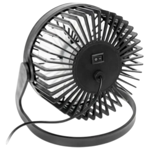 Ventilator Platinet PTF322B 5 W / Portabil / Black photo 5