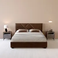Кровать My-Style my-Mira 160 x 200 см / Фанера / Тёмно-коричневый photo 2