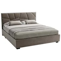 Кровать My-Style my-Bella 90 x 200 см / Фанера / Тёмно-серый