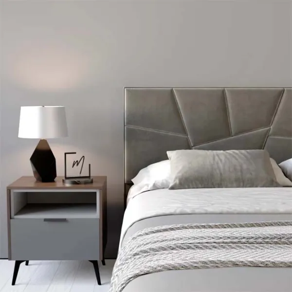 Кровать My-Style my-Bella 120 x 200 см / Фанера / Тёмно-серый photo 7