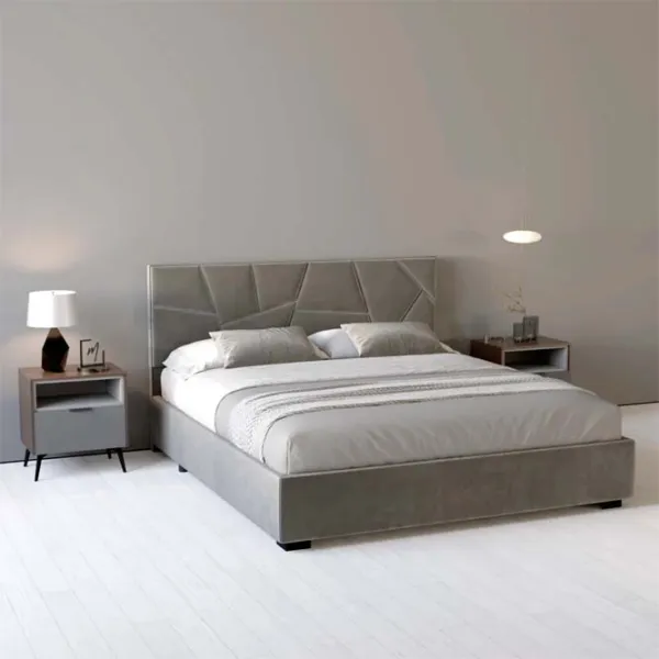 Кровать My-Style my-Bella 180 x 200 см / Фанера / Тёмно-серый photo 5