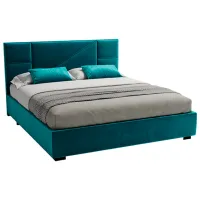 Кровать My-Style my-Dina 200 x 200 см / Фанера / Зеленый