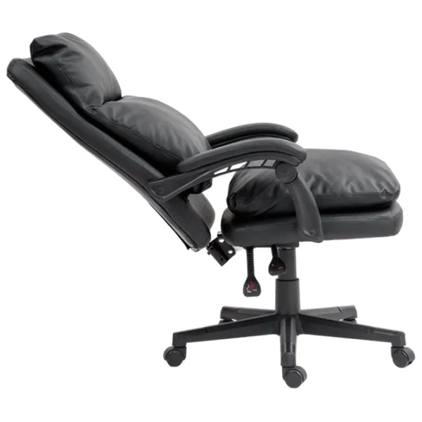 Fotoliu de birou Hola Prestige ECO Piele/ Black  photo 6