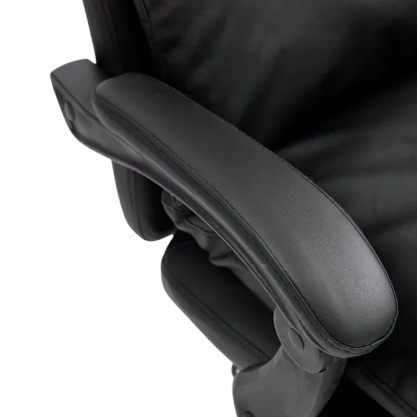 Fotoliu de birou Hola Prestige ECO Piele/ Black  photo 7