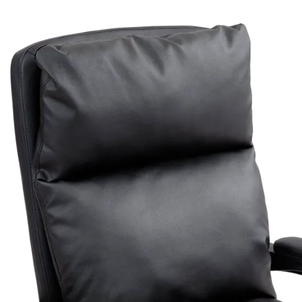 Fotoliu de birou Hola Prestige ECO Piele/ Black  photo 10