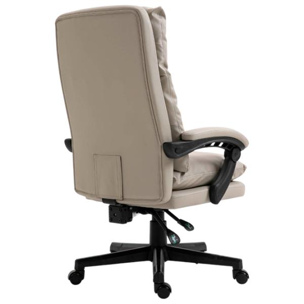 Fotoliu de birou Hola Prestige ECO Piele/ Beige  photo 3