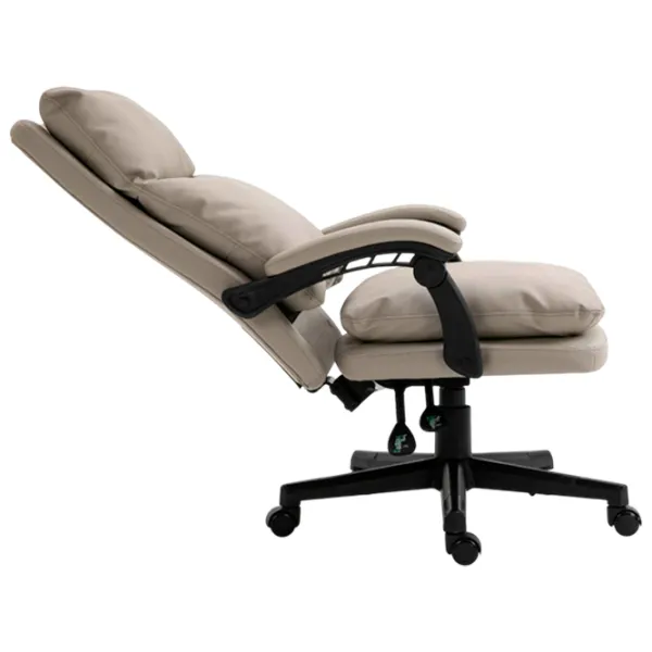 Fotoliu de birou Hola Prestige ECO Piele/ Beige  photo 4