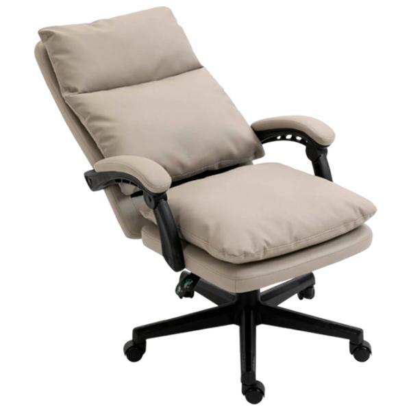 Fotoliu de birou Hola Prestige ECO Piele/ Beige  photo 6