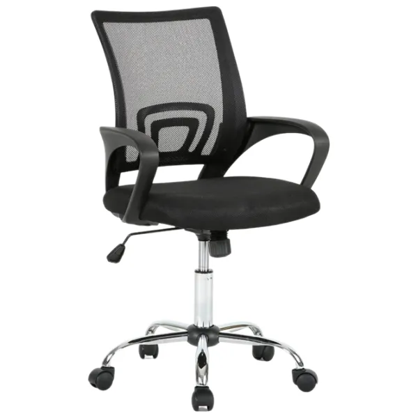 Fotoliu de birou Hola Advance  Textil/ Black Silver photo 1