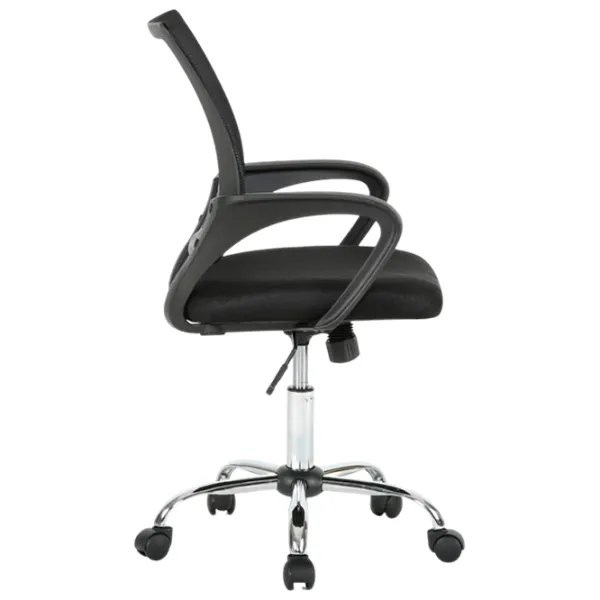 Fotoliu de birou Hola Advance  Textil/ Black Silver photo 2