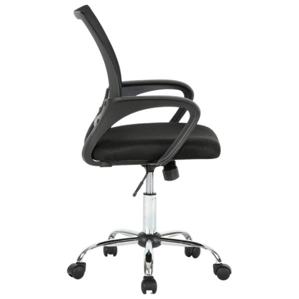 Fotoliu de birou Hola Advance  Textil/ Black Silver photo 2