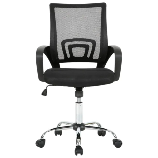 Fotoliu de birou Hola Advance  Textil/ Black Silver photo 3