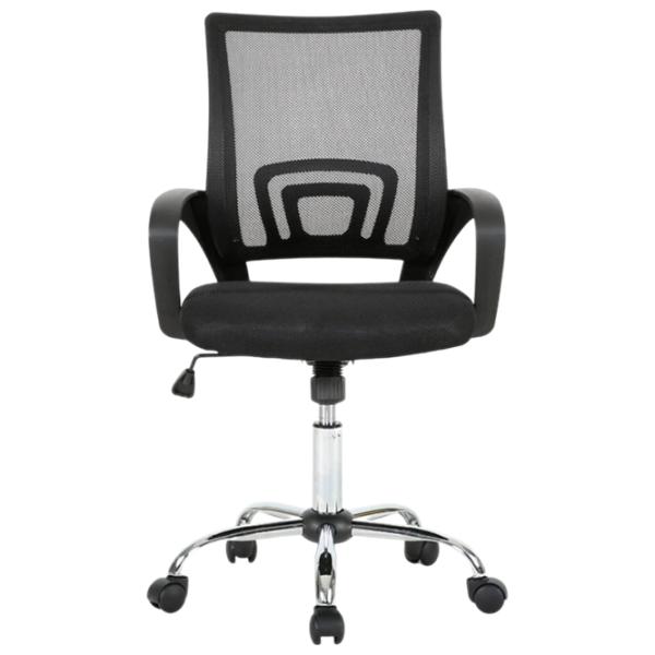 Fotoliu de birou Hola Advance  Textil/ Black Silver photo 3