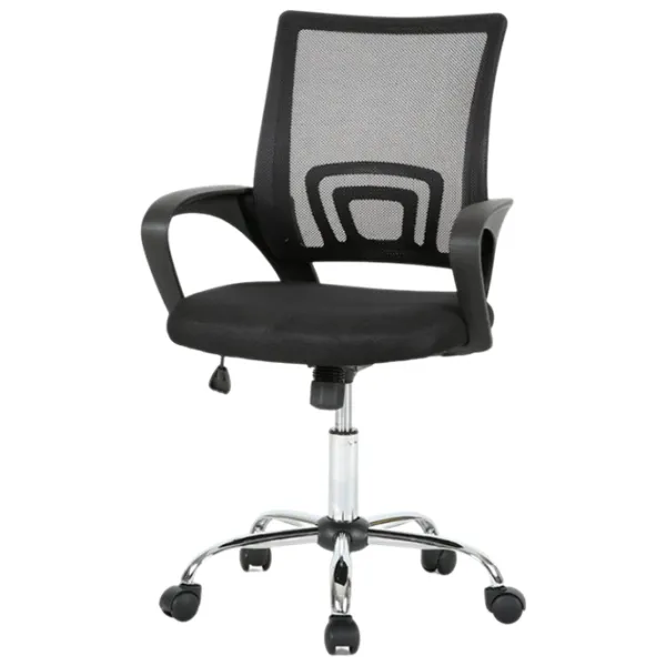 Fotoliu de birou Hola Advance  Textil/ Black Silver photo 4