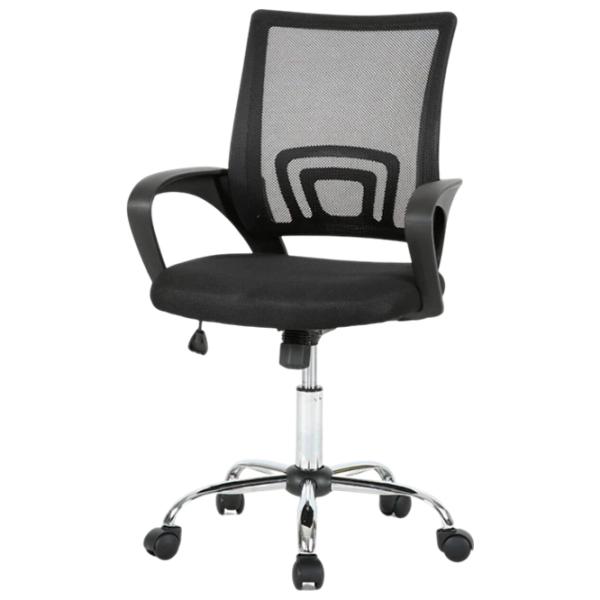 Fotoliu de birou Hola Advance  Textil/ Black Silver photo 4