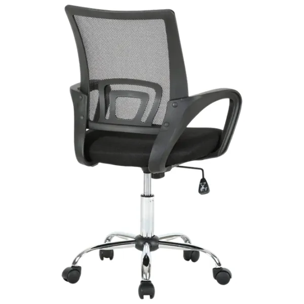 Fotoliu de birou Hola Advance  Textil/ Black Silver photo 5