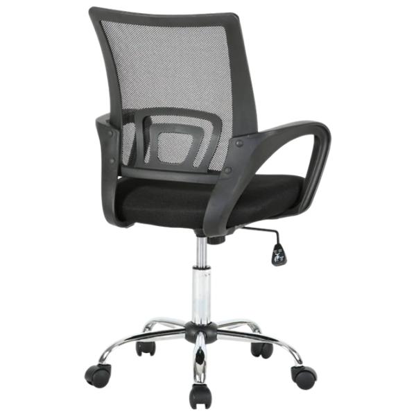 Fotoliu de birou Hola Advance  Textil/ Black Silver photo 5