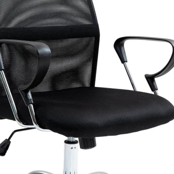 Fotoliu de birou Hola Vertigo Textil/ Black Silver photo 2