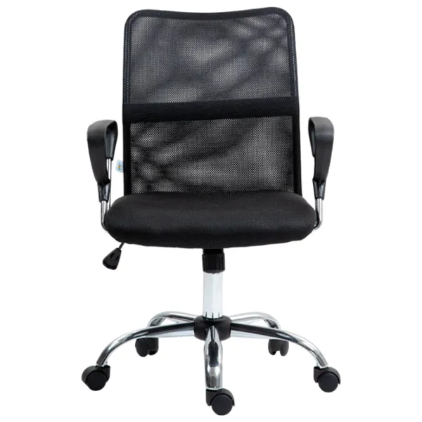 Fotoliu de birou Hola Vertigo Textil/ Black Silver photo 3