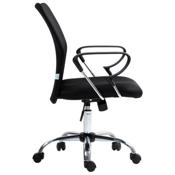 Fotoliu de birou Hola Vertigo Textil/ Black Silver photo 4