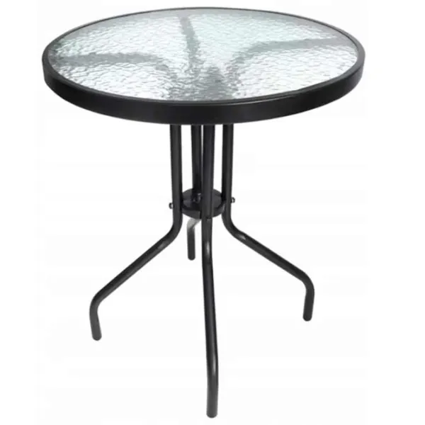Masă de grădină Hydro-S NEO-2262 Rotund / Gray Black photo 1