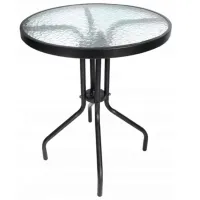 Садовый стол Hydro-S NEO-2262 Круглый / Серый Черный