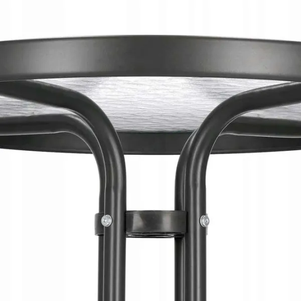 Masă de grădină Hydro-S NEO-2262 Rotund / Gray Black photo 2