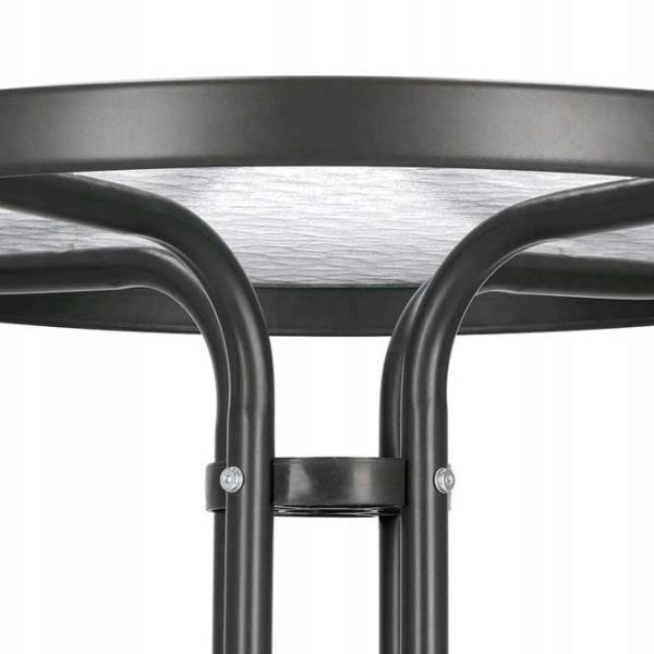 Masă de grădină Hydro-S NEO-2262 Rotund / Gray Black photo 2